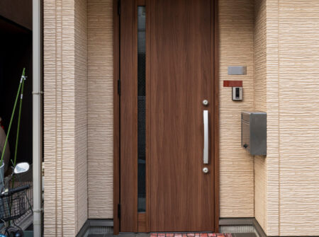 Entry Doors wood house entrance mat (1)