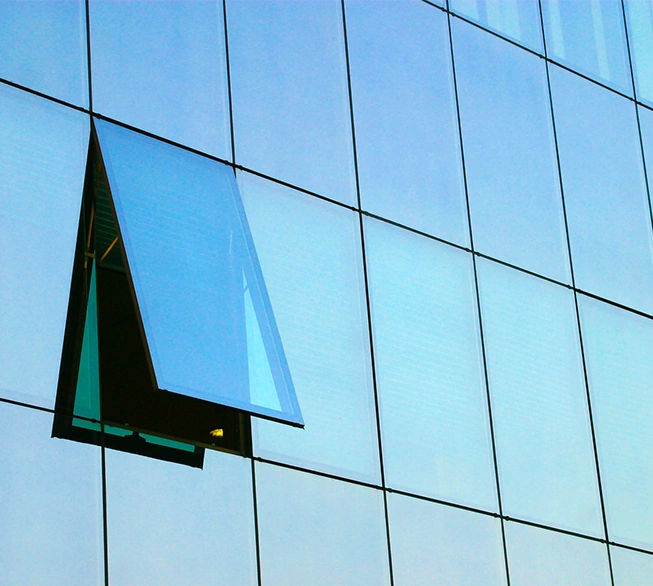 Awning Windows frameless