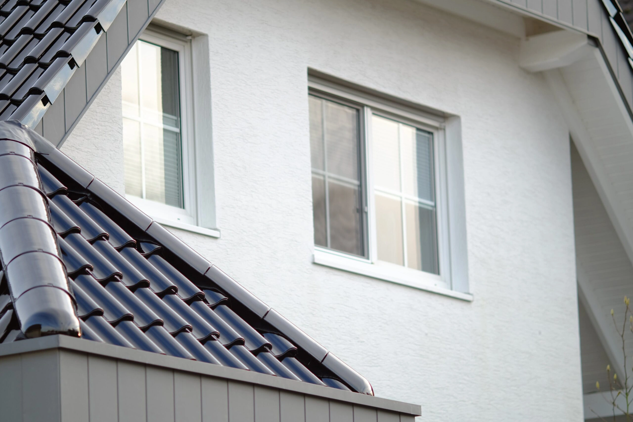 Home low angle shot white building wi scaled