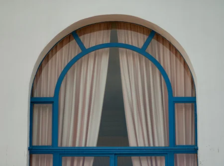 Speciality Shape Windows low angle view arch window house (1)