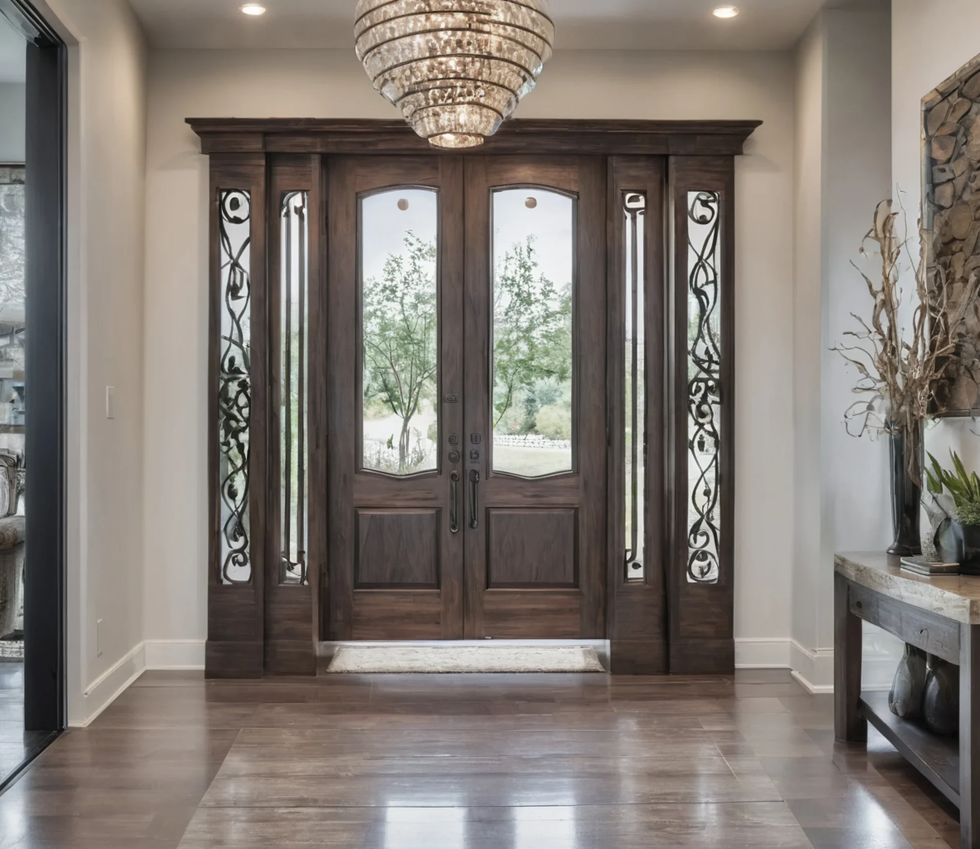 Entry Doors modernstyle entrance with luxuri